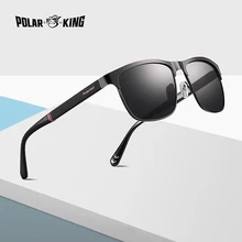 POLARKING Марка Дизайн Классические Поляризованные Мужские Солнцезащитные Очки Вождения Старинные Очки Аксессуары Солнцезащитные Очки Для Мужчин / Женщин
