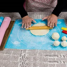 Силиконовые Разминающие тормозные колодки прокатки теста DIY выпечки Мат листы