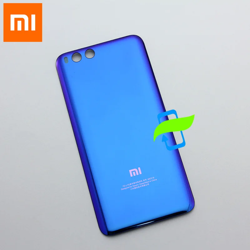 Xiaomi Mi 6 Задняя крышка батареи задняя корпус 3D стеклянная чехол для XIAOMI Mi6