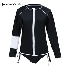 Женский купальник с защитой от УФ-лучей, с длинными рукавами, плюс размер, купальник, Женская полосатая блузка с принтом, купальные костюмы, спортивная одежда, пляжная одежда