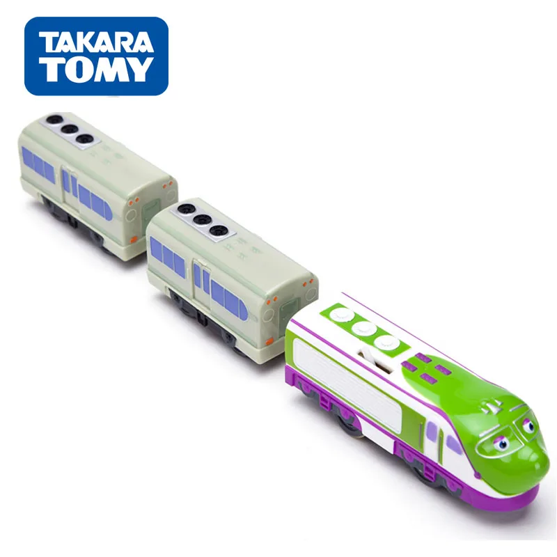 Оригинальный Tomy Chuggington Plarail CS02 поезд-коко электрический игрушечный поезд новый