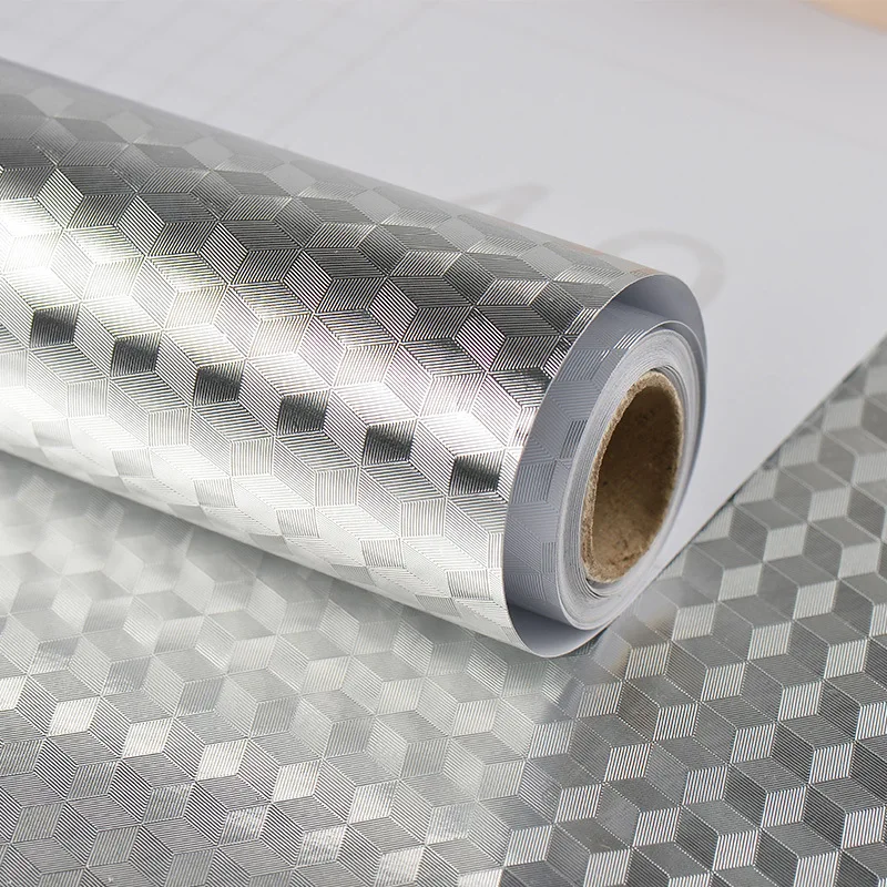 Кухонная настенная плита алюминиевая фольга масляное-доказательство стикер s Анти-обрастающие высокотемпературные самоклеющиеся