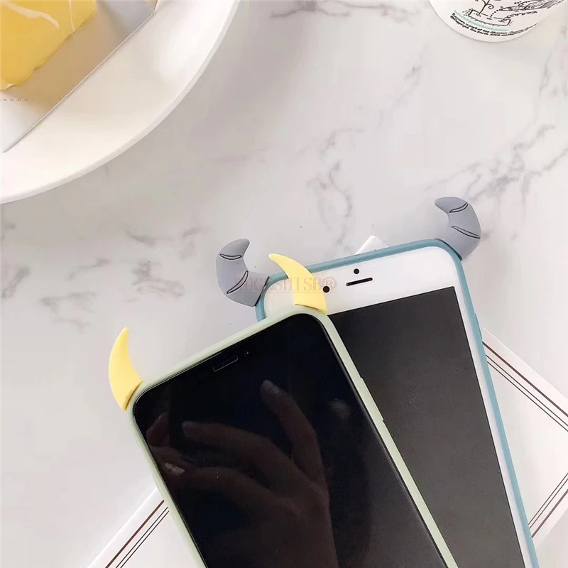 Чехол с единорогом для iPhone 7 Minnie Puppy Dog, мягкий силиконовый 3D игрушечный чехол для iPhone 6 6s 7 8 Plus X XR XS 11 Pro Max Coque Funda