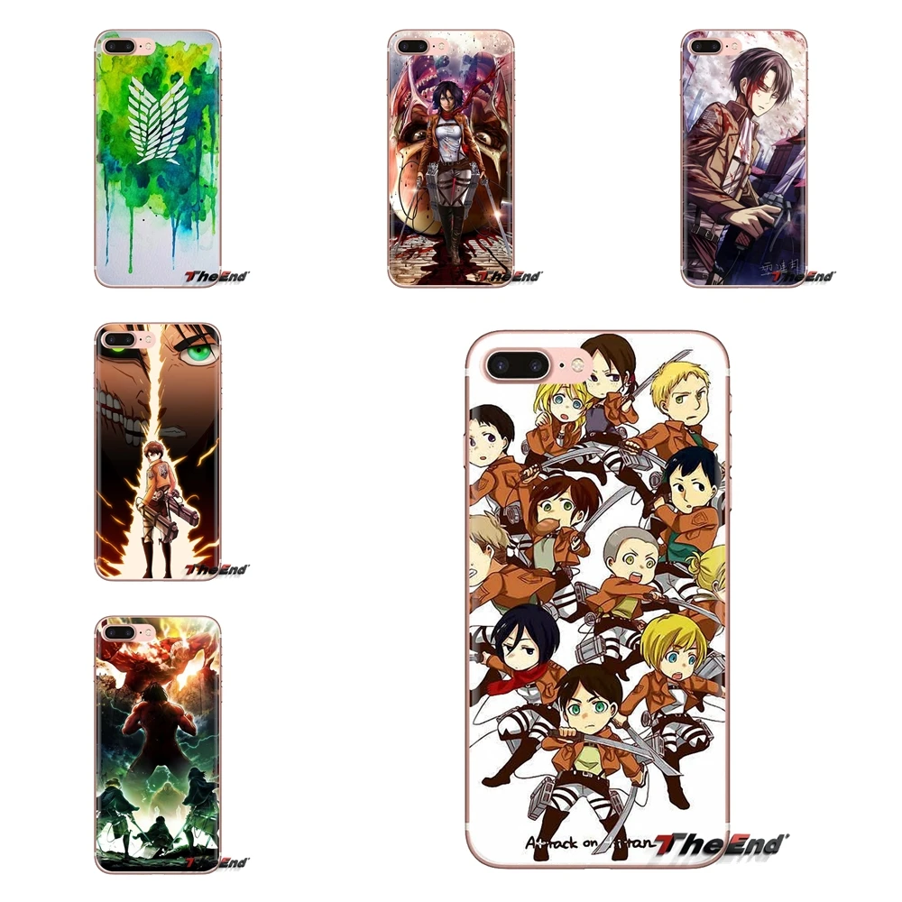 

For Xiaomi Mi4 Mi5 Mi5S Mi6 Mi A1 A2 5X 6X 8 9 Lite SE Pro Mi Max Mix 2 3 2S Silicone Case Cover Leonhart comics Attack on Titan