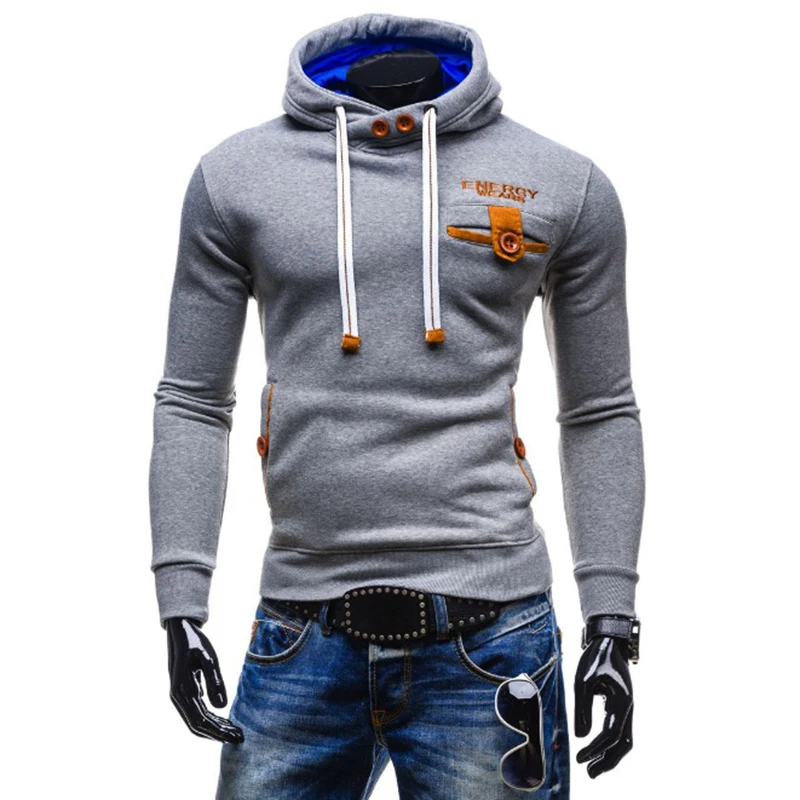 2016 New Arrivals Wholesale cheap Casual Men Hoodies letter print ...