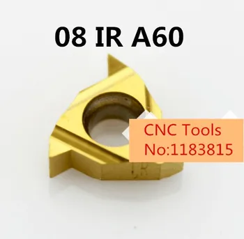

1PCS 08 IR A 60 Carbide Threading Inserts 60 degree Internal Insert Lathe Inserts for Threaded Cutter Lathe Tool