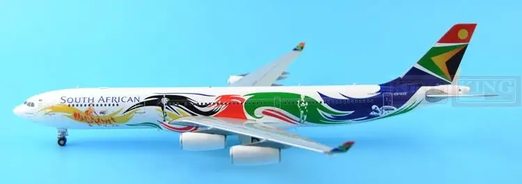 GeminiJets South African ZS-SXD G2SAA378 1:200* A340-300 commercial jetliners plane model hobby