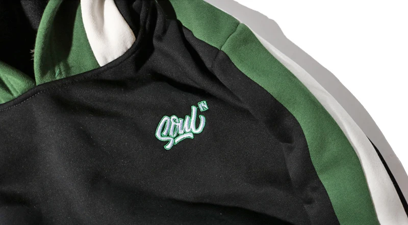 YouthCodes Embroidery Fleece Thick Hoodie Men Thick Winter Hip Hop Justin Bieber FOG Streak Skateboards Cotton Sweatshirts Men