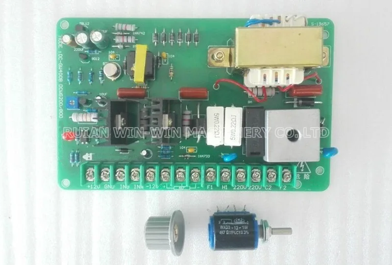 DC GW400B DCWG200/800 Панель управления скоростью|Терминалы| |