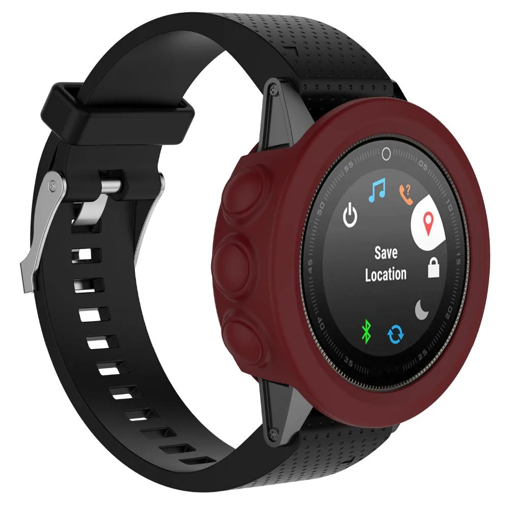 Силиконовый защитный чехол для Garmin fenix 5/5S/5X Защитный Браслет для Garmin Fenix 5x 5S 5 умные аксессуары для часов