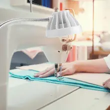 Швейный светильник US Plug 110-265V 7W светодиодный рабочий светильник для швейной машины с регулируемой магнитной основой COB Table