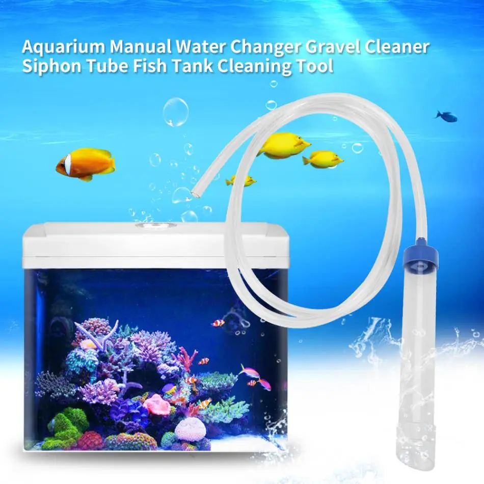 Buy Aquarium Clean Vacuum Water Change Pipe Tube