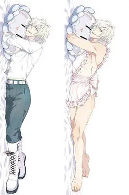 Бесплатная доставка Аниме дакимакура обнимая наволочка DMMD dramatical Murder Clear|anime