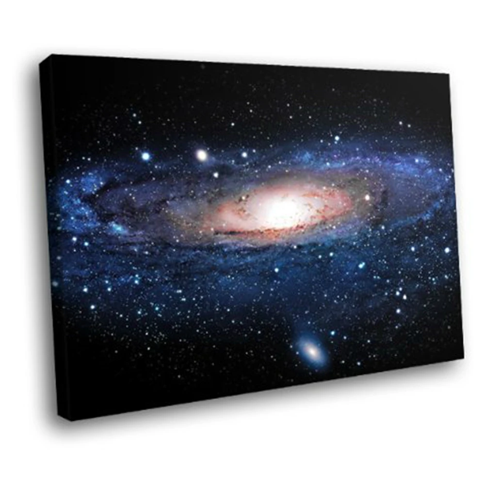 

Andromeda Stars Universe Space Landscape Photo Abstract Artwork Canvas Painting for Room Hallway Home Decor HD Print Dropship