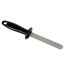 Точильный камень аксессуары заточка с ручкой Инструмент из нержавеющей стали точилка для ножей домашний безопасный портативный легко