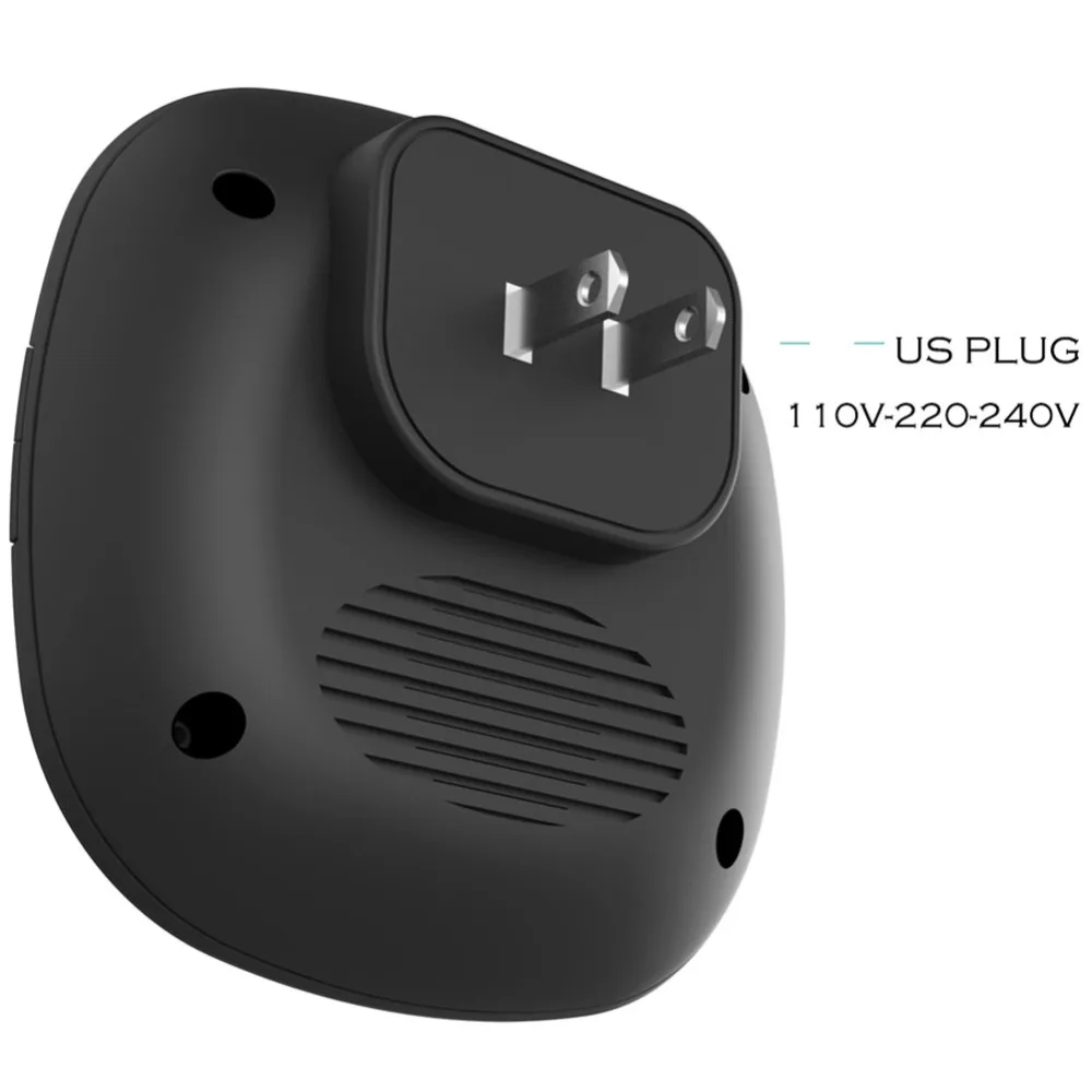 SMATRUL New Waterproof Wireless Doorbell EU US Plug 350M Remote smart Door Bell Chime ring Slim 1 2 button 1 2 receiver no battery 1225