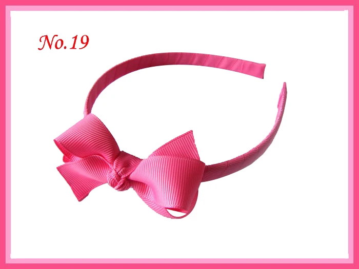 

free freight Newest 500pcs 2.75'' New fashion Boutique Girl Headbands hair bow clips mix 36 different colors
