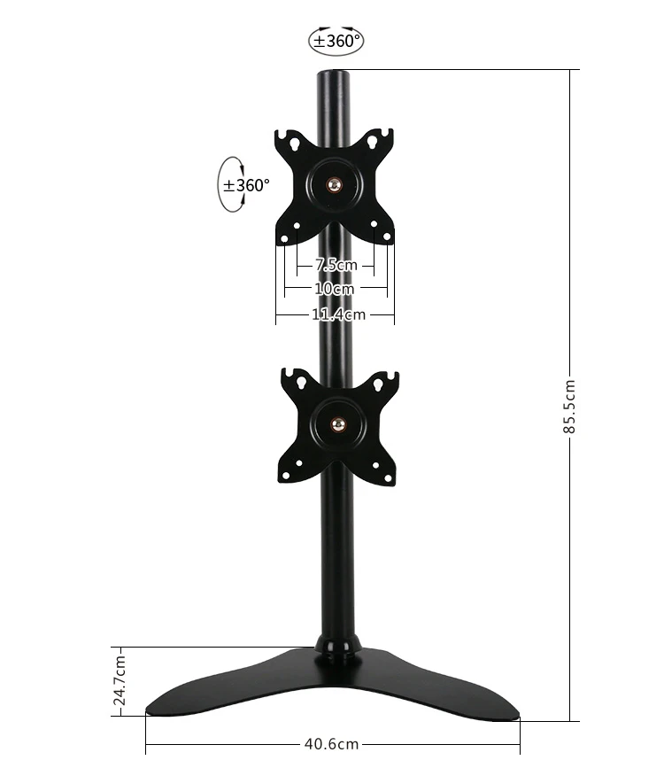 

LCD-700D 360 Degree single monitor Desktop Stand 26"-45" Monitor Holder Arm Full Motion computer table holder