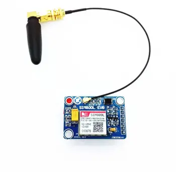 

1PCS SIM800L V2.0 5V Wireless GSM GPRS MODULE Quad-Band W/ Antenna Cable Cap