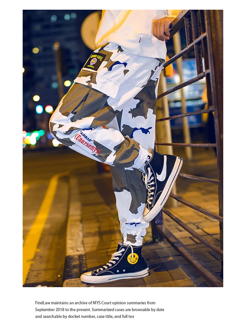  High Street Trousers Men Streetwear Pantalon Hombre Fashion   (20)