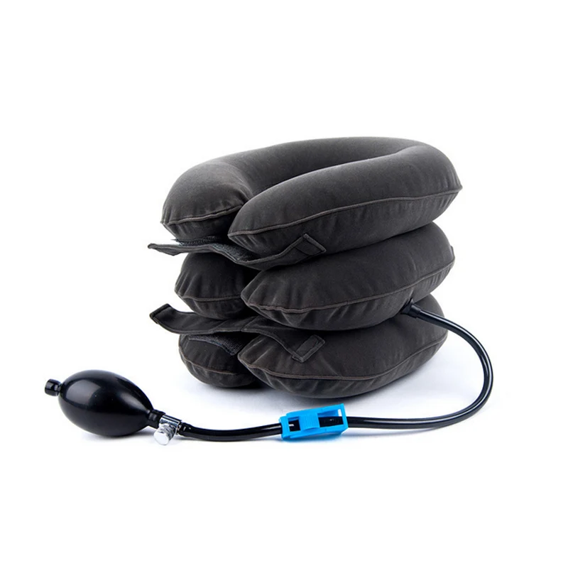 

Cervical Traction Neck Device For Head Neck Pain Spine Alignment Pillow RJ99
