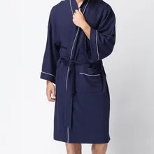 Распродажа, как горячие торты, мужские пижамы с однотонной цветной ночной рубашкой с длинными рукавами, мужские пижамы, осенняя и зимняя одежда для сна