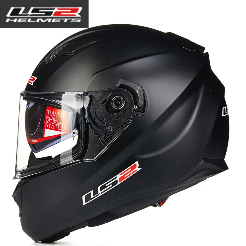 LS2 FF328 поток полный лицо moto rcycle шлем Capacete LS2 с двойными линзами LS2 Casco moto capacete de moto cicleta DOT Approved - Цвет: 13