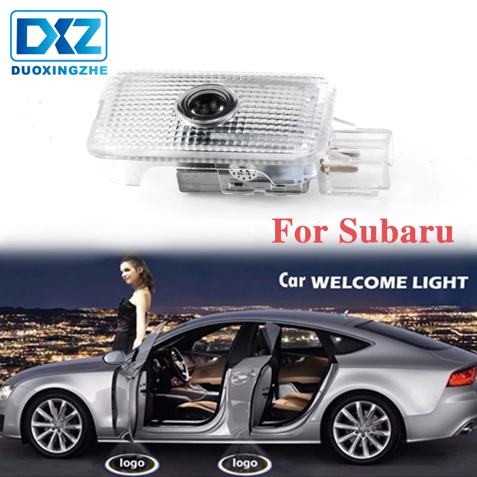 

DXZ 2Pcs Car Logo Door Welcome Light Car LED Projector Laser For SUBARU Forester Outback legacy Impreza XV car accessories