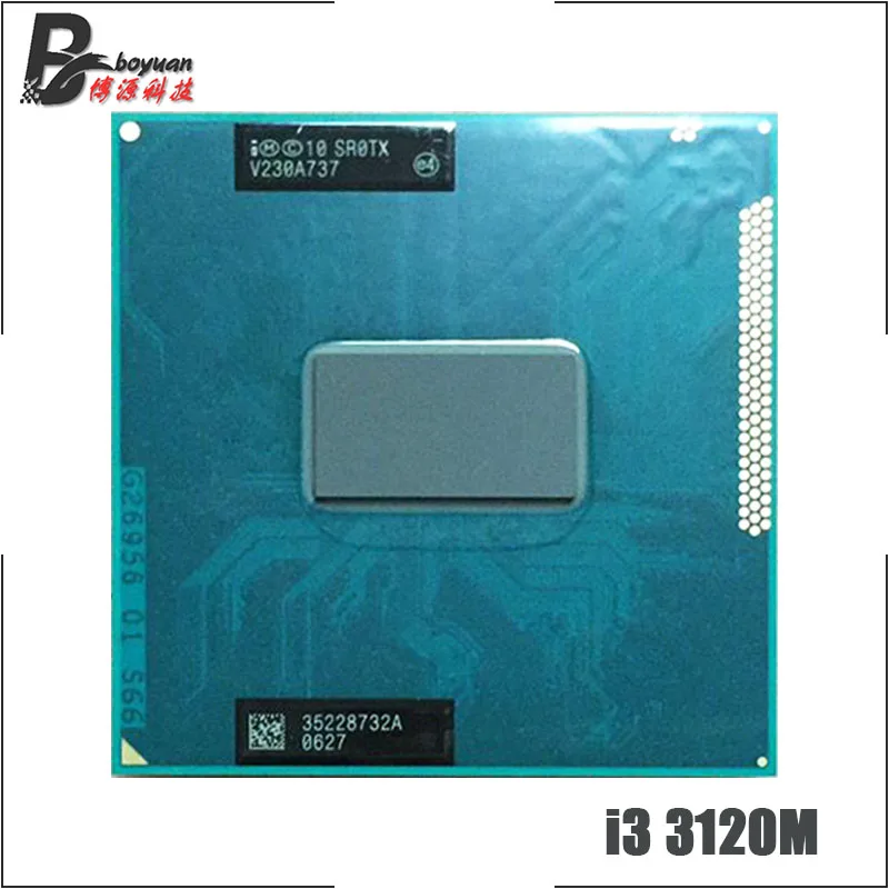 

Intel Core i3-3120M i3 3120M SR0TX 2.5 GHz Dual-Core Quad-Thread CPU Processor 3M 35W Socket G2 / rPGA988B