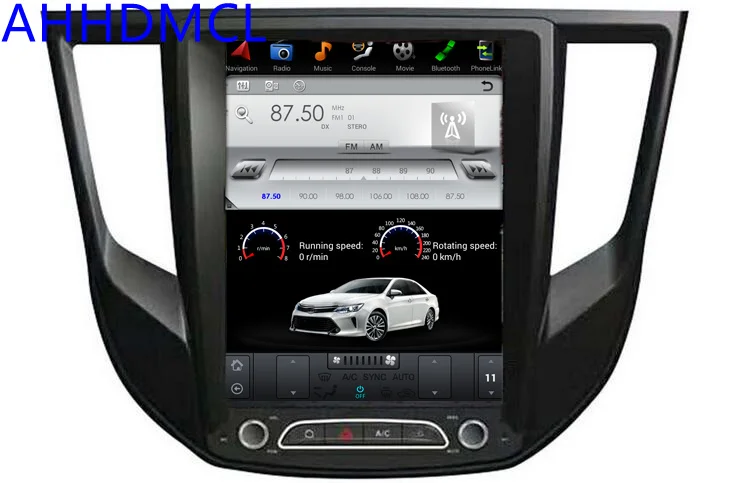 Perfect Car PC PAD Tesla Style Multimedia Player Android 7.1 GPS Navigation For Mitsubishi Lancer EX Grand Lancer 2017 2018 0