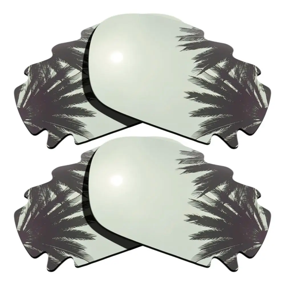 Поляризованные зеркальные покрытие Сменные линзы для-Oakley Jawbone вентилируемый рамка мульти-Цвета - Цвет линз: Silver-Silver