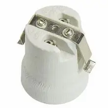 1000 шт. E27 керамическая лампа держатель светильник гнездо