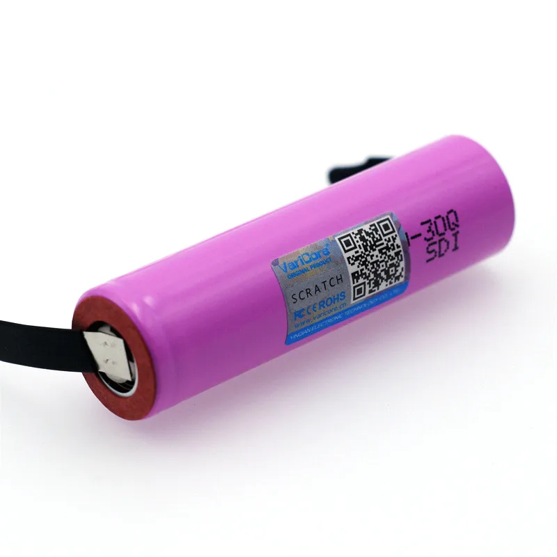 VariCore 100% оригинальный новый ICR18650 30Q аккумуляторная батарея 3000mAh li lon батареи + DIY