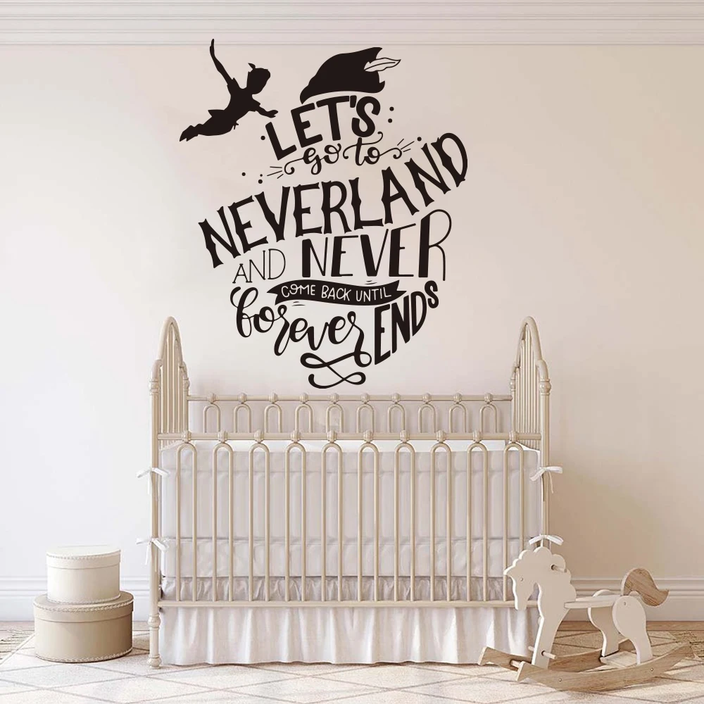 Peter Pan Quotes About Neverland Peter Pan Lets Go To Neverland Quote Wall Decal Children Room Inspirational Quote Tinkerbell Wall Sticker Kids Room Vinyl Art|Wall Stickers| - Aliexpress Peter Pan Quotes About Neverland Peter Pan Lets Go To Neverland Quote Wall Decal Children Room Inspirational Quote Tinkerbell Wall Sticker Kids Room Vinyl Art|Wall Stickers| - Aliexpress