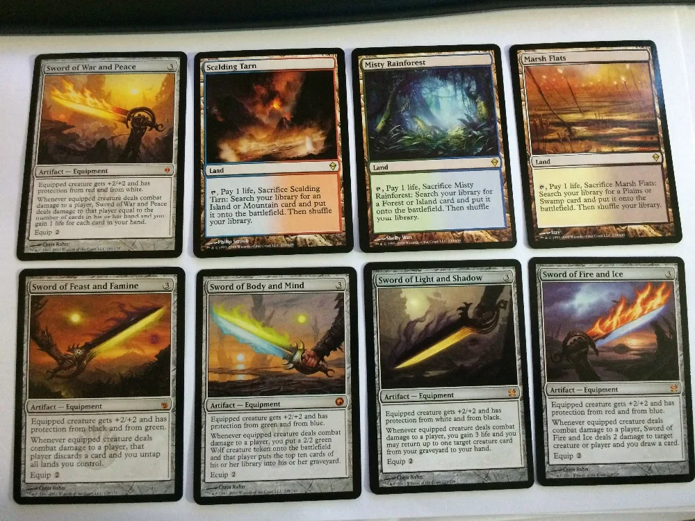 

VZ magician VIP the proxy mtg proxy casual gathering fetch lands board game China white core customized list cube