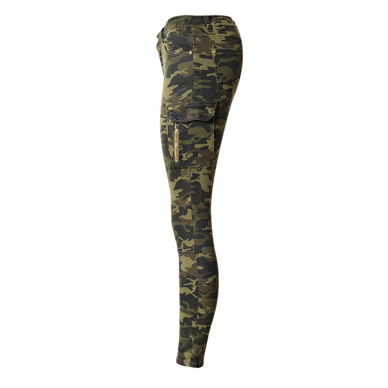army print jeans ladies