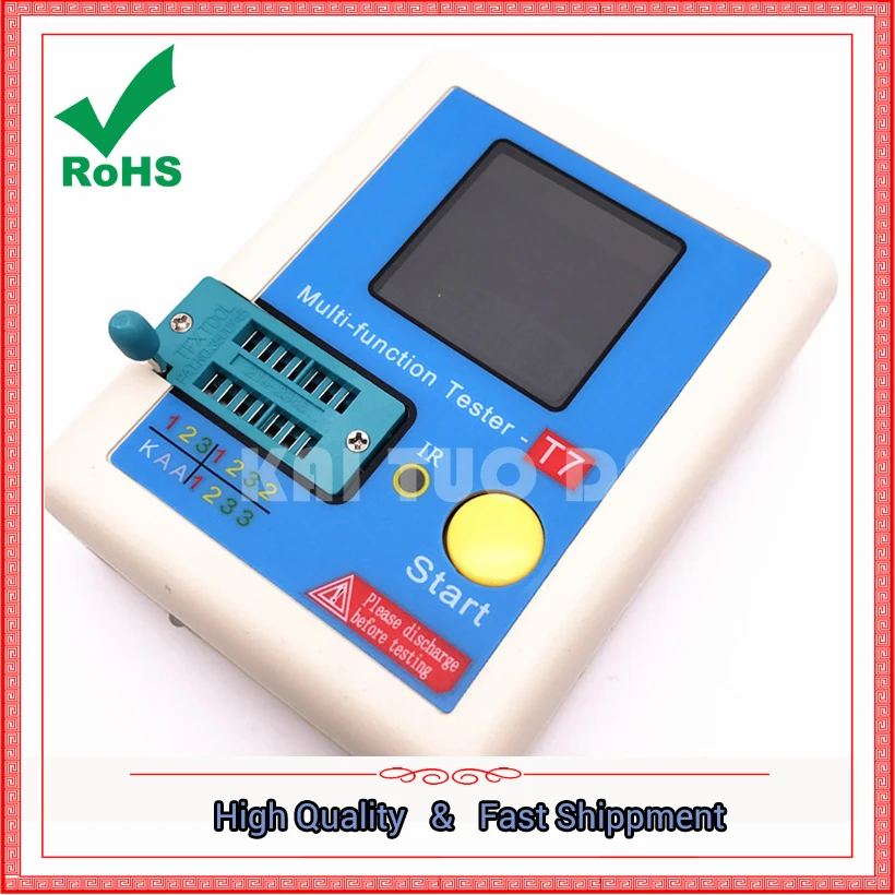 

High-speed transistor tester LCR-T7 full-color graphics display products