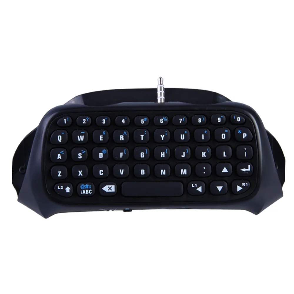 Multi-function 2 in 1 Bluetooth Mini Wireless Chat-pad Message Keyboard Game Consoles for Sony Playstation 4 PS4 Controller