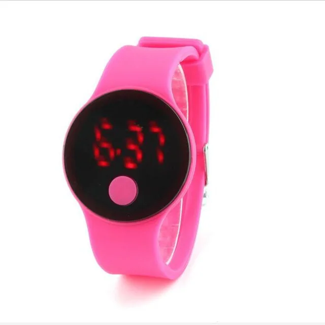 

reloj mujer New Fashion Design LED Watch Men Women Cheap Silicone Electronic Digital Sports Watches student Wristwatch Hodinky