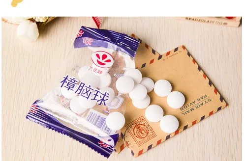 Bagged camphor ball Insect proof mothproof camphor ball wardrobe insect repellent deodorant room damp proof mildew proof  (2)
