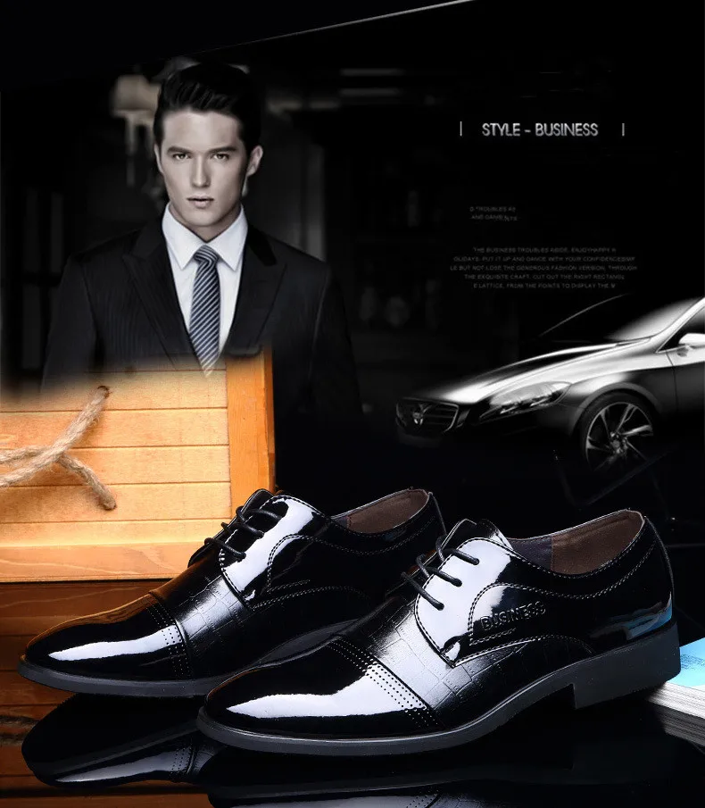 Роскошные мужские оксфорды в британском стиле; модельные туфли из крокодиловой кожи; обувь для деловых встреч с острым носком; Мужская Свадебная обувь;