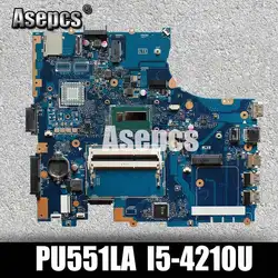 Asepcs PU551LA материнская плата для ноутбука ASUS PU551LA PU551LD PU551L PRO551L тесты оригинальная плата I5-4210U