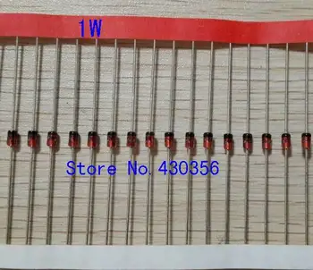 

Free shipping 100pcs 1N4755A 1W 43V Zener diode
