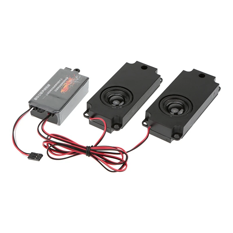 

Cool Throttle Engine Sound Simulator With 2 Speakers for R/C Car