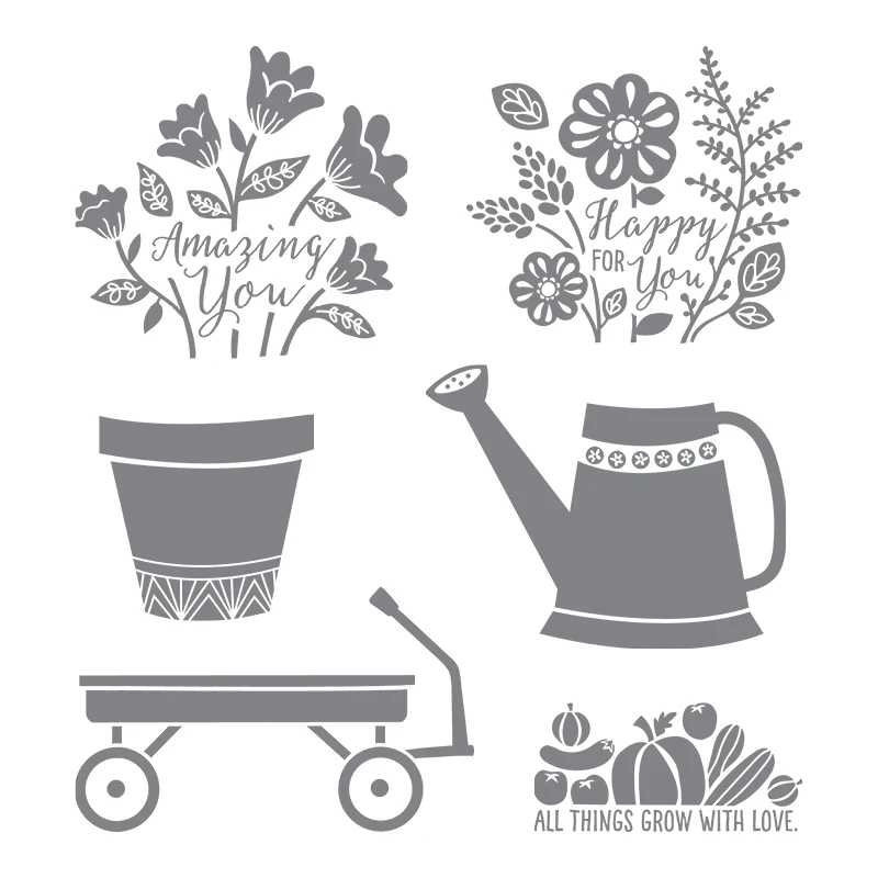

KLJUYP Clear Stamps Scrapbook Paper Craft Clear stamp scrapbooking 132