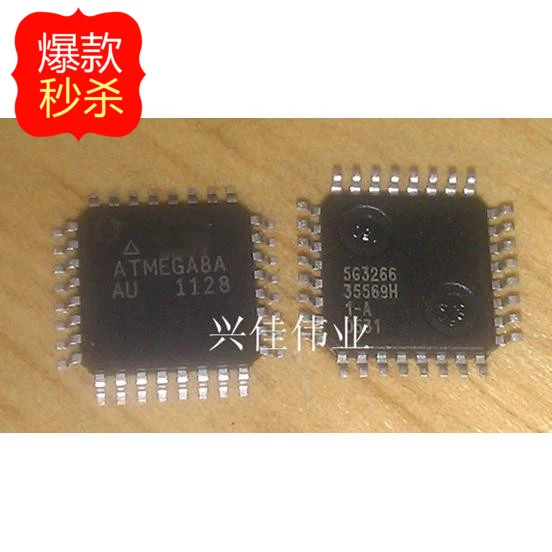 

5pcs/lot ATMEGA8A-AU ATMEGA8 microcontroller new original In Stock
