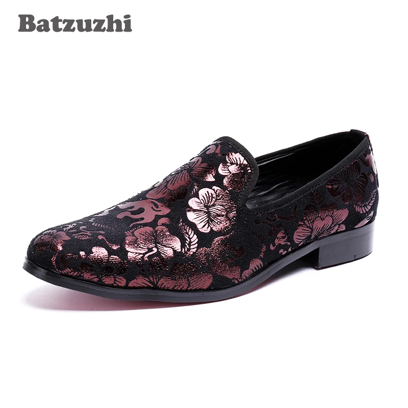 Conception Marque Cuir Véritable Batzuzhi Robe En 2018 Main Chaussures Noir Hommes Appartements Souple Mocassins HwF10W6qT