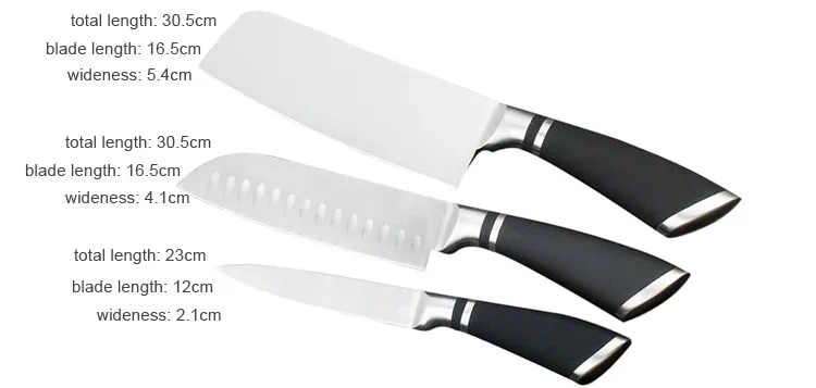 Kitchen knife set (1)