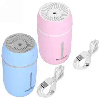 

DC 5V 3W USB Ultrasonic Humidifier Diffuser Colorful LED Light Car Office Humidifiers with USB Cable