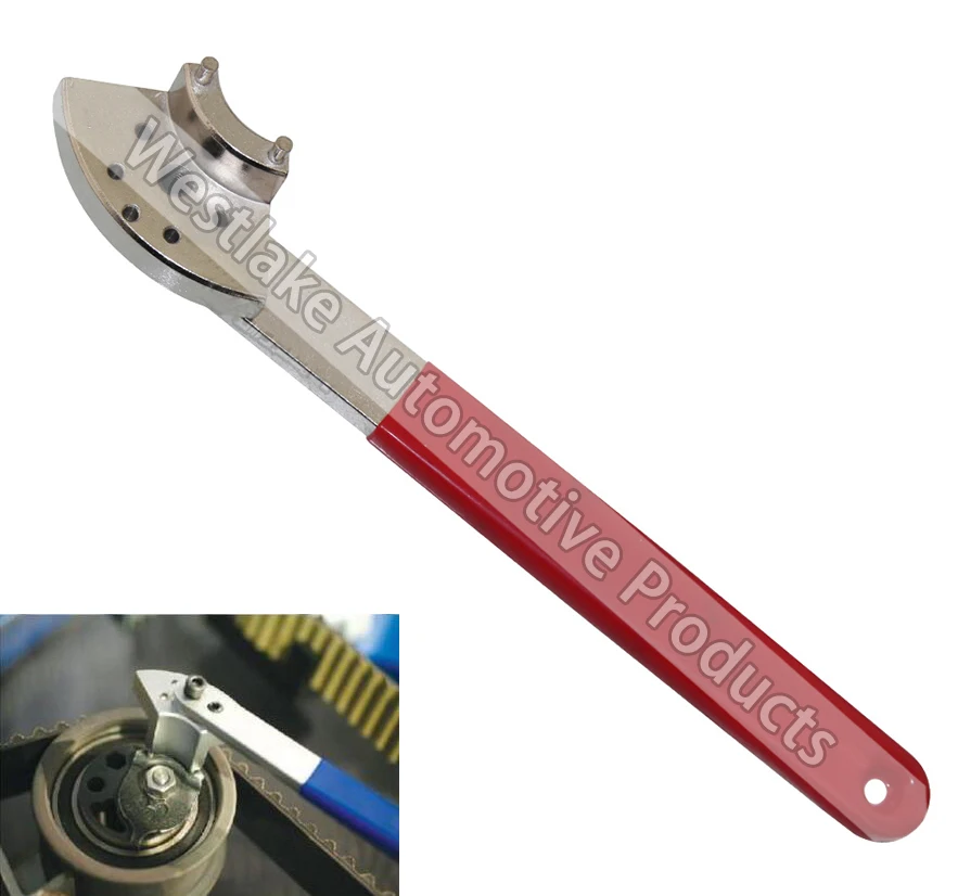 Engine Timing Belt Tensioning TENSIONER Adjuster Pulley Wrench Tool for